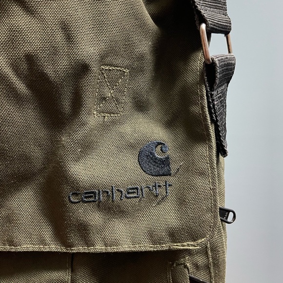 Vintage Carhartt WIP messenger bag, forest green - Picture 2 of 8